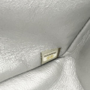 Silver 2.55 Canvas Reissue Space Charms 227 Flap Bag