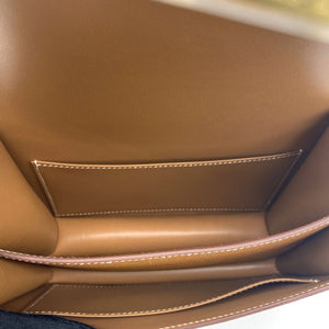 Epsom Leather Gold Hardware Constance 19 Bag Gold