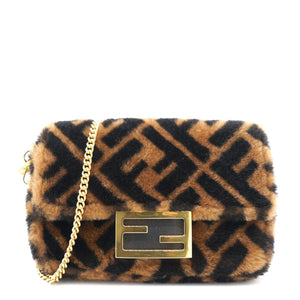 Baguette Fur Mini Bag