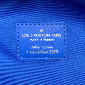 Backpack Multipockets Clouds Monogram Blue