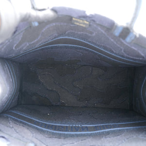 Camouflage Blue Large Book Tote