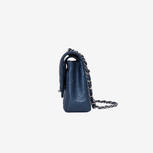 Chanel Classic Medium Double Flap Bag Blue (Contact to Enquire)