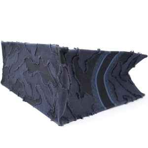 Camouflage Blue Large Book Tote