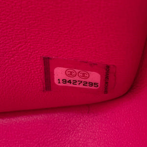 Pink Quilted Lambskin Leather Jumbo Classic Double Flap Bag