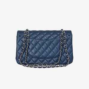 Chanel Classic Medium Double Flap Bag Blue (Contact to Enquire)