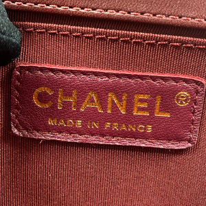 Le Boy Flap Bag Quilted Lambskin Small