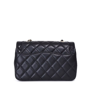 Chanel Mini Flap in Black Lambskin/Patent Leather with Gold Hardware (Contact to Enquire)