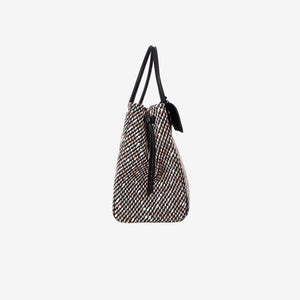 Chanel 26S Matthieu Blazy Large Shopping Bag in Black and Ecru Tweed (Contact to Enquire)
