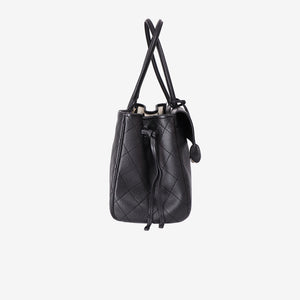 Chanel 26A Matthieu Blazy Shopping Bag in Black Calfskin with Gold Hardware (Contact to Enquire)