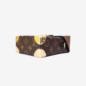 Louis Vuitton Camera Box Bag in Brown Monogram Canvas with Gold Hardware