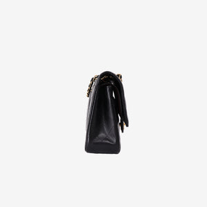 Chanel Medium Classic Flap Bag in Black Caviar Leather with Gold Hardware (Contact to Enquire)