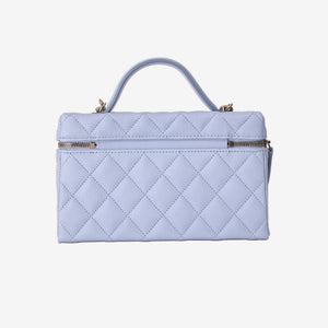 Chanel 26A Matthieu Blazy Vanity Case in Blue Caviar Leather with Gold Hardware (Contact to Enquire)
