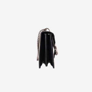 Gucci Dionysus GG Shoulder Bag in Beige Canvas with Silver Hardware