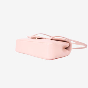 Chanel 26P Matthieu Blazy Preppy Flap Mini Bag in Light Pink Calfskin Leather with Gold Hardware (Contact to Enquire)