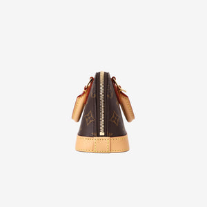 Louis Vuitton Alma BB in Monogram Canvas with Gold Hardware
