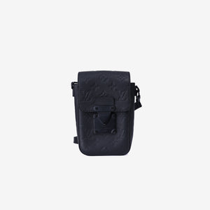 Louis Vuitton S-Lock Vertical Wearable Wallet Bag in Black Monogram Empreinte Coated Canvas with Cowhide Leather Trim (Contact to Enquire)