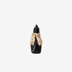 Chanel 26A Matthieu Blazy Shopping Bag in Leopard-Print Calf Hair with Lambskin Leather and Gold Hardware (Contact to Enquire)
