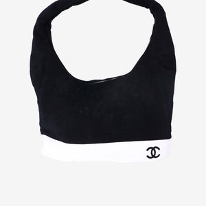 Chanel Beachwear Set in Black/White Cotton (Contact to Enquire)