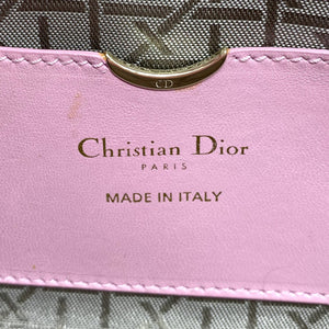 Pink Quilted Leather Runway Bag