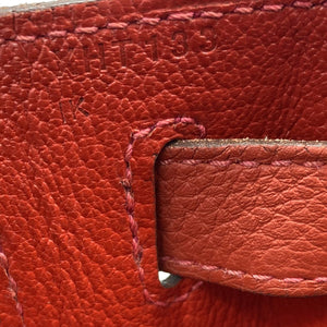 Géranuim Togo Leather Kelly 28