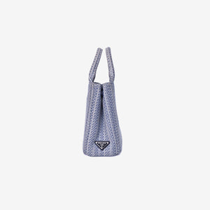 Prada Jacquard Tote Bag in Canvas Leather (Contact to Enquire)