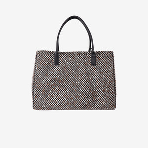 Chanel 26S Matthieu Blazy Large Shopping Bag in Black and Ecru Tweed (Contact to Enquire)