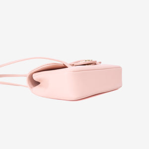 Chanel 26P Matthieu Blazy Preppy Flap Mini Bag in Light Pink Calfskin Leather with Gold Hardware (Contact to Enquire)
