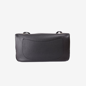 Chanel 26S Matthieu Blazy Maxi Flap Bag in Black Grained Calfskin Leather with Gold Hardware (Contact to Enquire)