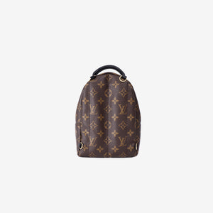 Louis Vuitton Palm Springs Mini Backpack in Brown Monogram Canvas with Gold Hardware