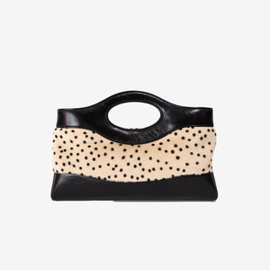 Chanel 26A Matthieu Blazy Shopping Bag in Leopard-Print Calf Hair with Lambskin Leather and Gold Hardware (Contact to Enquire)