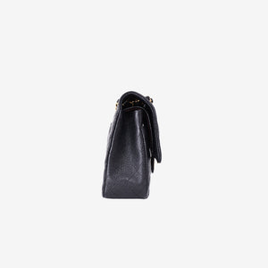 Chanel Classic Medium Double Flap Bag in Black Caviar Leather with Gold Hardware (Contact to Enquire)