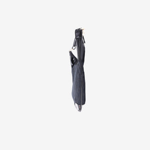 Gucci GG Canvas Hobo Bag in Black Canvas with Gold Hardware