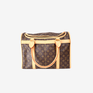 Louis Vuitton Sac Chien 40 Pet Carrier in Monogram Canvas