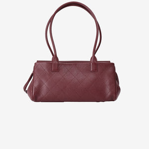 Chanel 26S Matthieu Blazy Shopping Bag in Burgundy Calfskin with Gold Hardware (Contact to Enquire)