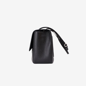 Chanel 26S Matthieu Blazy Maxi Flap Bag in Black Grained Calfskin Leather with Silver Hardware (Contact to Enquire)