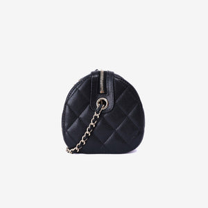 Chanel Classic Barrel Bag Mini in Black Caviar Leather with Gold Hardware (Contact to Enquire)