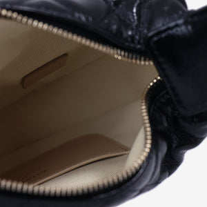 Chanel Mini Bow Hobo Pouch in Black Calfskin Leather with Gold Hardware (Contact to Enquire)