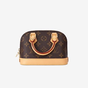 Louis Vuitton Alma BB in Monogram Canvas with Gold Hardware