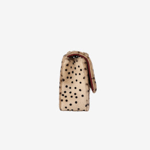 Chanel 26A Matthieu Blazy Medium Classic Flap Bag in Leopard-Print Pony Hair with Gold Hardware (Contact to Enquire)