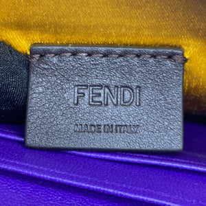 Sequin Baguette Mini Bag Purple
