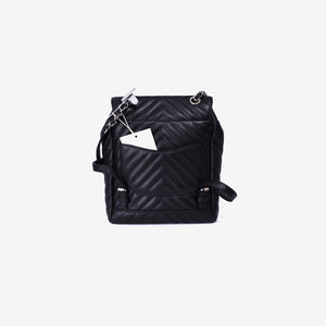 Chanel Urban Spirit Backpack in Black Lambskin Leather