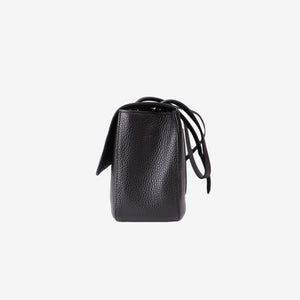 Chanel 26S Matthieu Blazy Maxi Flap Bag in Black Grained Calfskin Leather with Gold Hardware (Contact to Enquire)