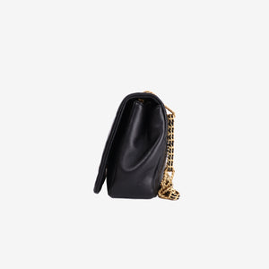 Chanel On and On Chain Flap Bag in Black Quilted Lambskin with Gold Hardware (Contact to Enquire)
