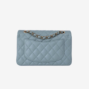 Chanel Classic Small Double Flap in Light Green Caviar Leather with Gold Hardware (Contact to Enquire)