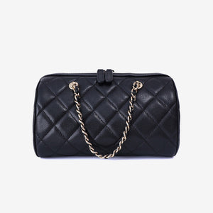 Chanel Classic Barrel Bag Mini in Black Caviar Leather with Gold Hardware (Contact to Enquire)
