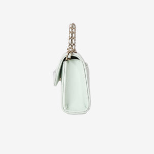 Chanel 25S Kelly Bag in Mint Green Caviar Leather with Gold Hardware