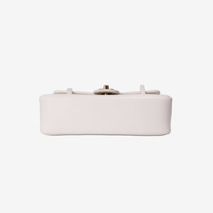 Chanel 26P Matthieu Blazy Preppy Flap Bag Small in White Calfskin Leather with Gold Hardware (Contact to Enquire)
