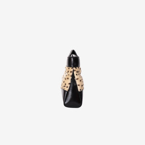 Chanel 26A Matthieu Blazy Shopping Bag in Leopard-Print Calf Hair with Lambskin Leather and Gold Hardware (Contact to Enquire)