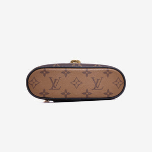 Louis Vuitton Vanity Chaine Pouch Bag in Brown Monogram Reverse Canvas with Gold Hardware (Contact to Enquiry)