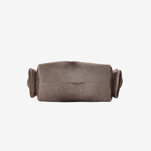 Chanel 26A Matthieu Blazy 25 Mini Hobo Bag in Khaki Pony Hair with Gold Hardware
